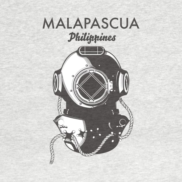 Malapascua Philippines Diving travel poster by nickemporium1